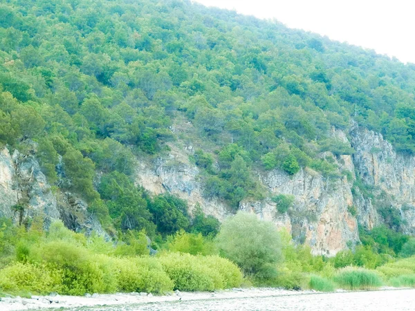 Гори Національного Парку Галісіка Македонія Балканська Природа Дослідницька Концепція — стокове фото