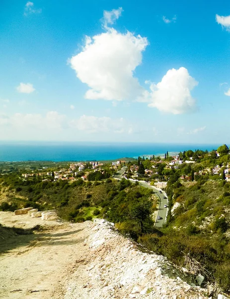 Bergsområde Nära Paphos Melissovounos Cypern — Stockfoto