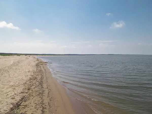 Ostseeküste Auf Der Insel Sobieszewska Die Mündung Der Weichsel Natur — Stockfoto