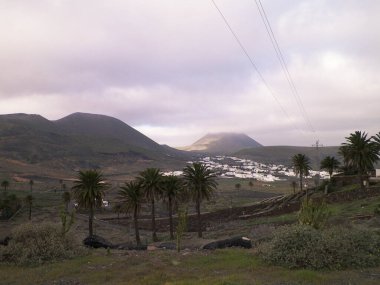 Haria şehri ve çevresi doğayla çevrili. Haria, Lanzarote adasının kuzeyinde yer alan bir şehirdir ve 