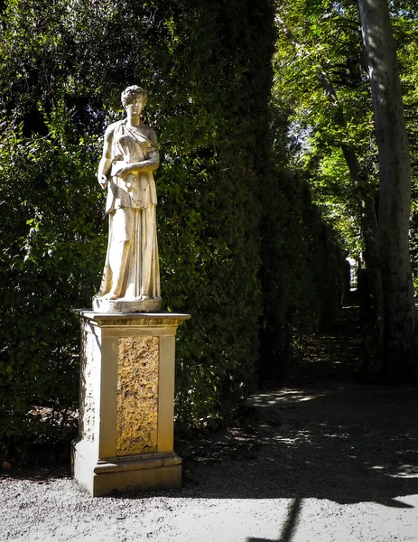 Monumento Boboli Gardens Boboli Gardens Uma Das Principais Atracções Florença — Fotografia de Stock