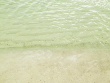 Baltık Denizi 'nin suyu doğanın arka planıdır. Boşluğu kopyala, doğa kavramı.