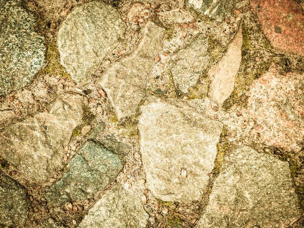 Stenen Bestrating Als Achtergrond Van Natuur Kopieer Ruimte Natuurconcept Abstracte — Stockfoto