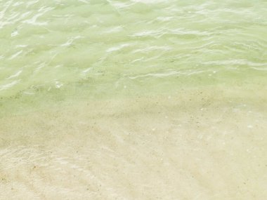 Baltık Denizi 'nin suyu doğanın arka planıdır. Boşluğu kopyala, doğa kavramı.