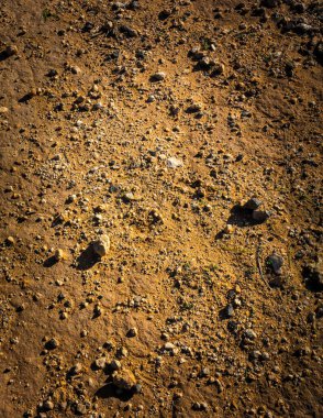 Doğal arka plan olarak çöl kumu. Boşluğu kopyala.