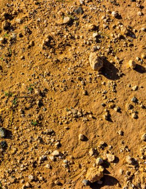 Doğal arka plan olarak çöl kumu. Boşluğu kopyala.