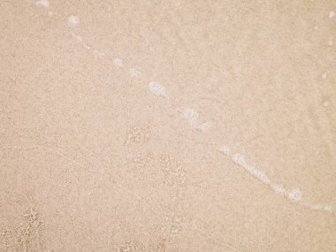 Kumsaldaki deniz suyu, doğa geçmişi. Boşluğu kopyala, tatil kavramı.