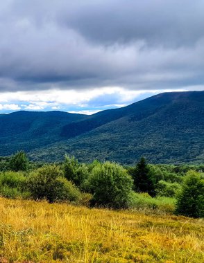 Bieszczady Dağları, Karpatian Dağları 'nın kuzey kesiminde yer alır. Doğanın güzelliği.