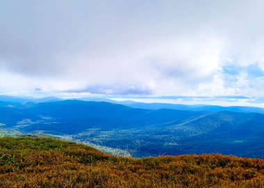 Bieszczady Dağları, Karpatian Dağları 'nın kuzey kesiminde yer alır. Doğanın güzelliği.