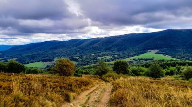 Bieszczady Dağları, Karpatian Dağları 'nın kuzey kesiminde yer alır. Doğanın güzelliği.