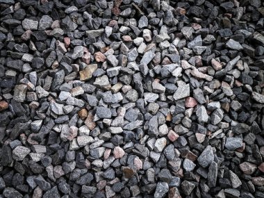 Close up of small stones as nature background. Copy space. clipart