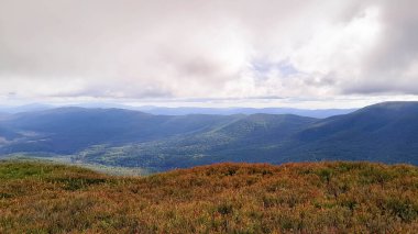 Bieszczady Dağları, Karpatian Dağları 'nın kuzey kesiminde yer alır. Doğanın güzelliği.