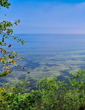 Polonya 'daki Pucka Körfezi' nin temiz su manzarası çok güzel. Pucka Körfezi 'nin doğal koşulları biliniyor. Temiz su ve güzel manzaralar..