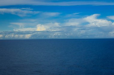 Akdeniz 'in deniz manzarası. Boşluğu kopyala.