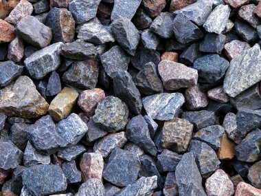 Doğa arka planı olarak küçük taşları kapatın. Boşluğu kopyala.