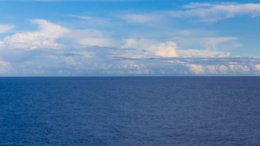 Akdeniz 'in deniz manzarası. Boşluğu kopyala.