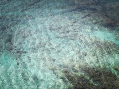 Doğa arka planı olarak Atlantik Okyanusu 'nun Waverı. Doğanın güzelliği.