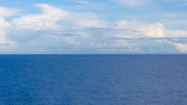 Akdeniz 'in deniz manzarası. Boşluğu kopyala.