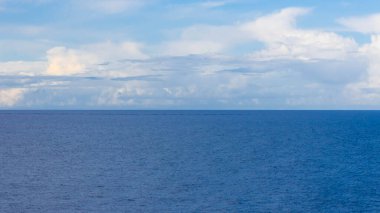 Akdeniz 'in deniz manzarası. Boşluğu kopyala.
