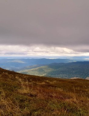 Bieszczady Dağları, Karpatian Dağları 'nın kuzey kesiminde yer alır. Doğanın güzelliği.