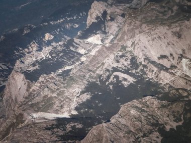 İtalya 'daki Kuzey Appenine Dağları' nın manzarası.