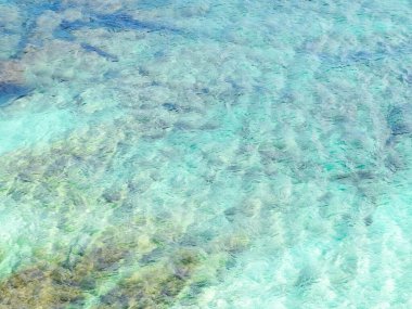 Doğa arka planı olarak Atlantik Okyanusu 'nun Waverı. Doğanın güzelliği.