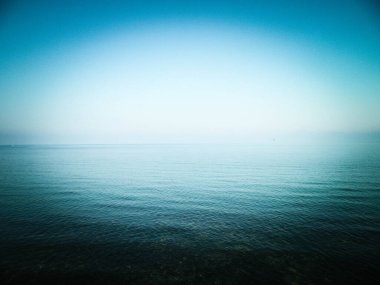 Doğa olarak Karadeniz suyu. Uzayı kopyala, tonlanmış resim.