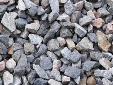 Doğa arka planı olarak küçük taşları kapatın. Boşluğu kopyala.