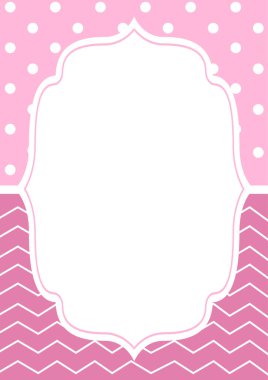 Minnie Mouse şirin daveti pembe