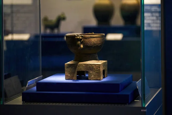 stock image Exquisite Bronze Artifacts from Bashu and Sichuan Regions in Ancient China