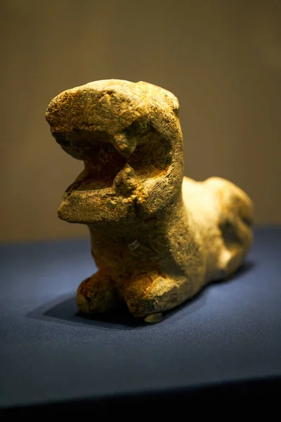 古代中国の粘土動物の人形 — ストック写真