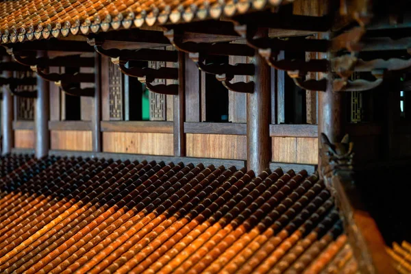 stock image A beautiful model of traditional Chinese architecture