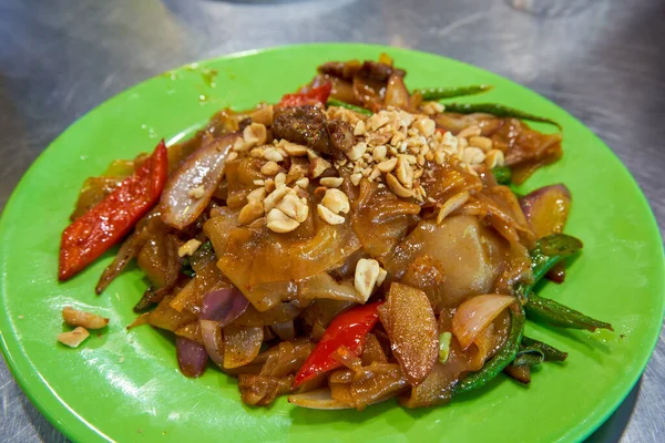Вкусная Вьетнамская Лапша Жареным Рисом — стоковое фото