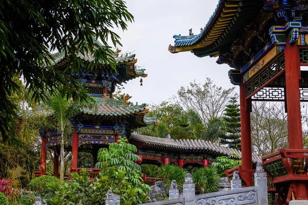 Antiguos Edificios Lujosos Jardines Reales Tradicionales Chinos —  Fotos de Stock