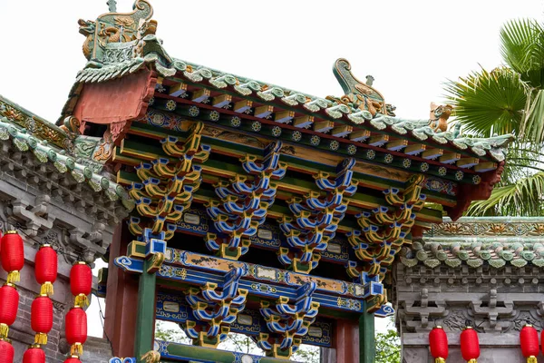 Oude Gebouwen Van Luxe Oude Chinese Traditionele Koninklijke Tuinen — Stockfoto
