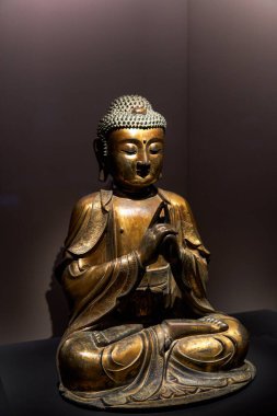 Çeşitli ülkelerden Budist Buda heykelleri ve Hong Kong 'daki Tsz Shan Manastırı tarafından toplanan dönemler.