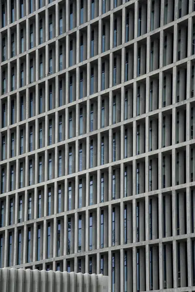 Batı Kowloon Kültür Bölgesi 'nde modern bina cepheleri, Hong Kong, Çin