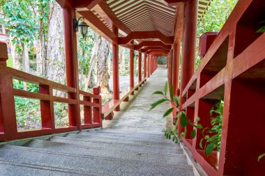 Klasik ve zarif geleneksel Çin kraliyet bahçeleri ve antik binalar