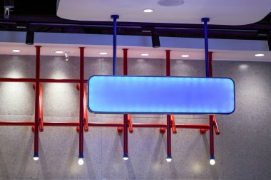 Modern dekorasyon tasarımı restoran tabelası