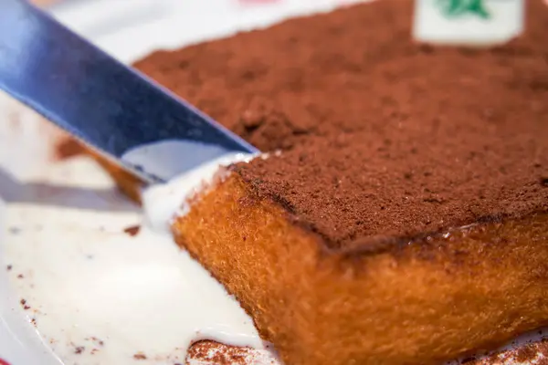 stock image The classic dessert in Hong Kong tea restaurants, Lew Nai Hua