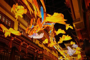 Yu Garden Yeni Yıl Feneri Sergisi Şangay, Çin