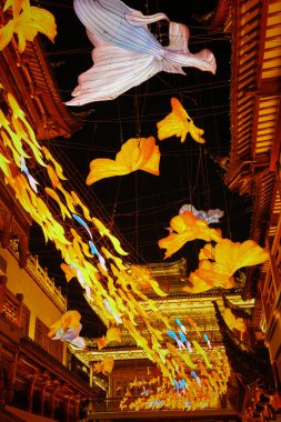Yu Garden Yeni Yıl Feneri Sergisi Şangay, Çin