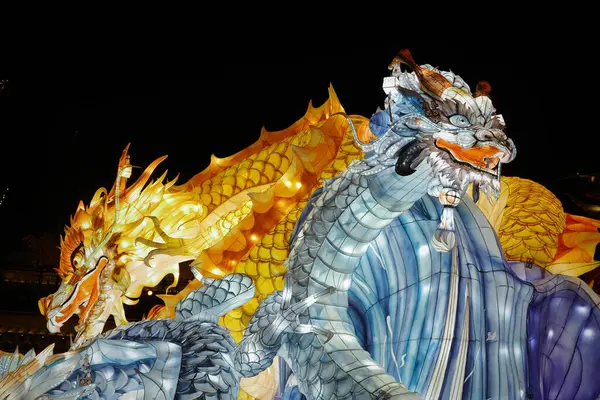 Yu Garden Yeni Yıl Feneri Sergisi Şangay, Çin