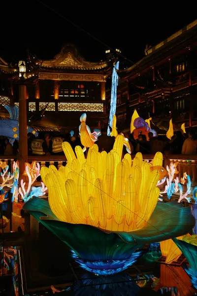 Yu Garden Yeni Yıl Feneri Sergisi Şangay, Çin