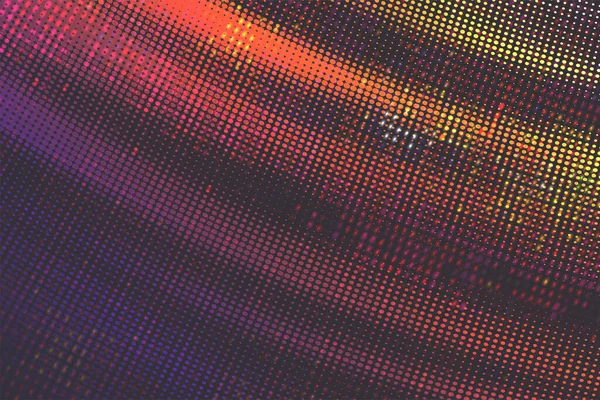 Vector Abstracte Psychedelische Achtergrond Met Vloeiende Heldere Kleuren Lijnen — Stockvector