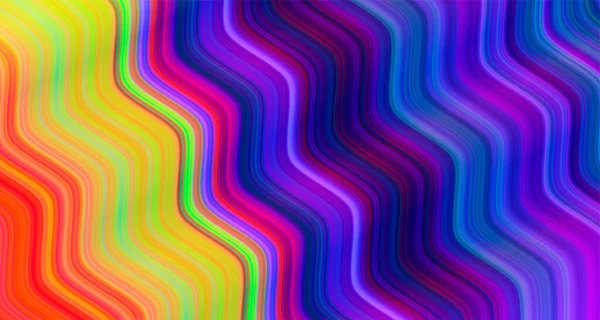 Fundo Vetorial Abstrato Espectro Vibrante Que Flui Linhas Formas Escadas — Vetor de Stock