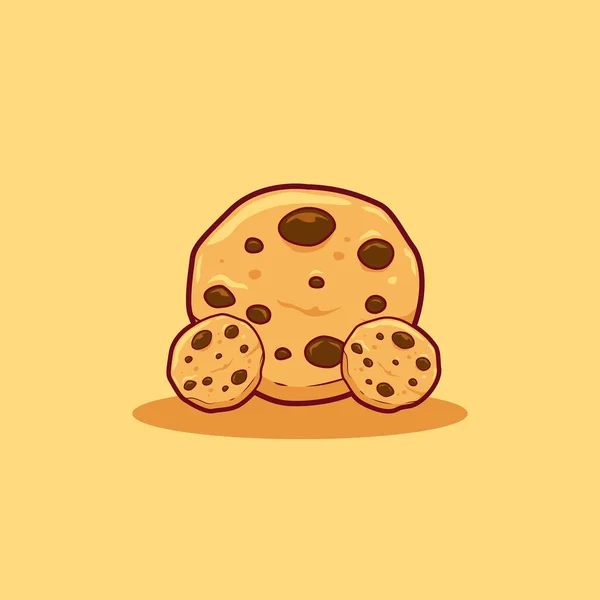 Groep Cookies Illustratie Vector — Stockvector