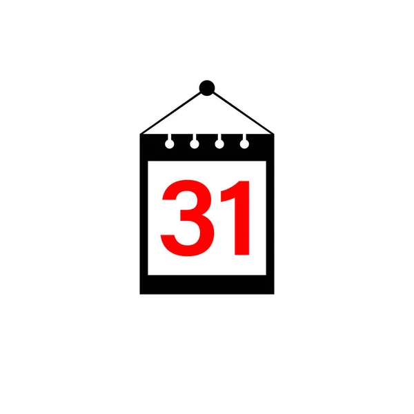 Takvim simgesi vektör illüstrasyonu