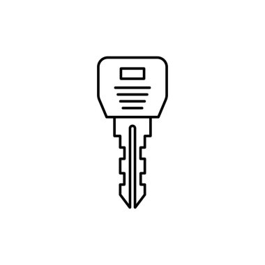 Anahtar vektör doğrusal simgesi.