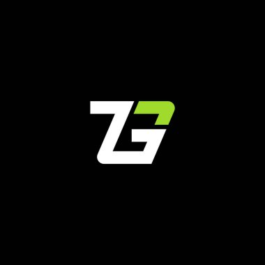 Siyah arkaplan üzerine 7G harfli iş logosu tasarımı.